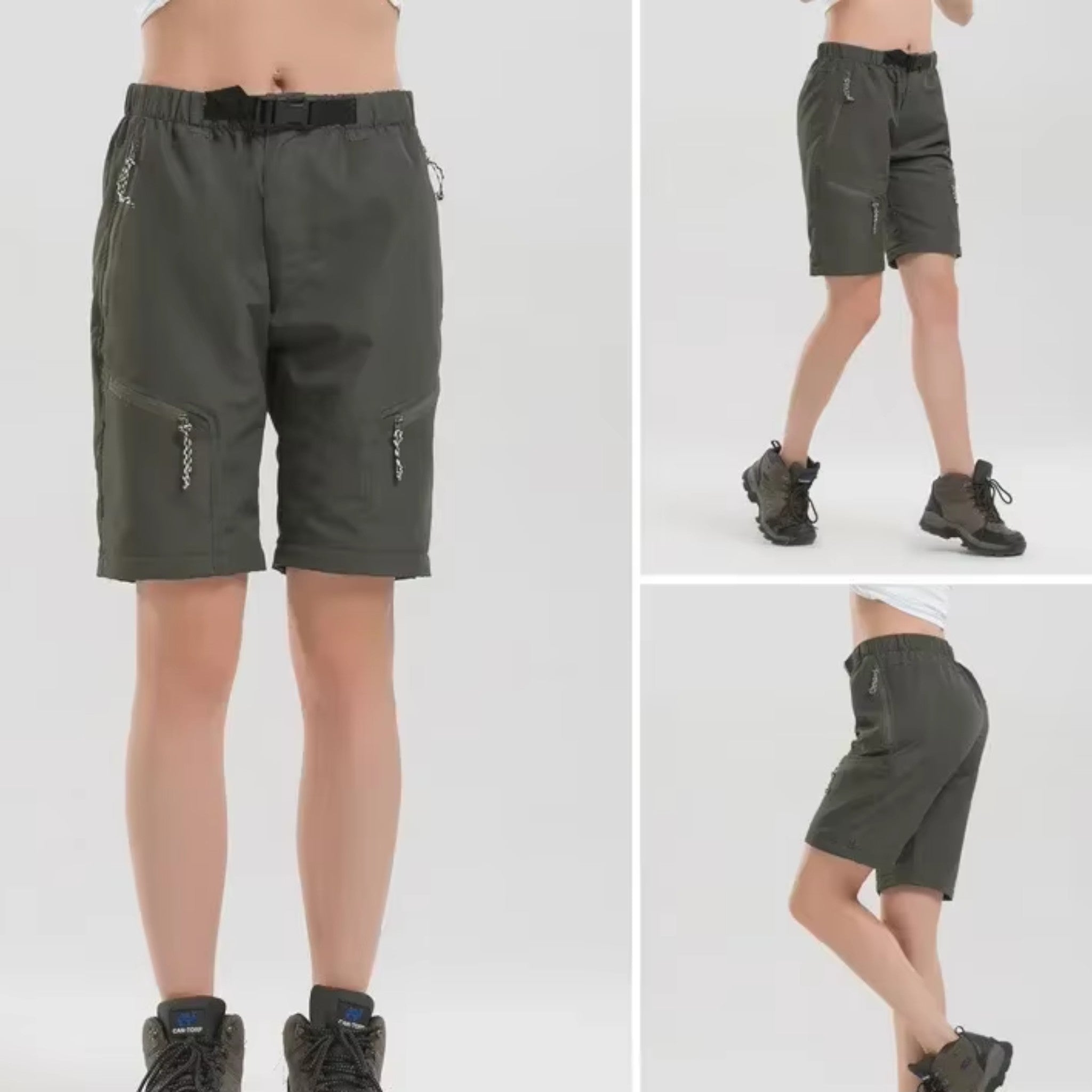 Pantalon Femme Randonnée Convertible – Short Imperméable 2 en 1 - vue 3
