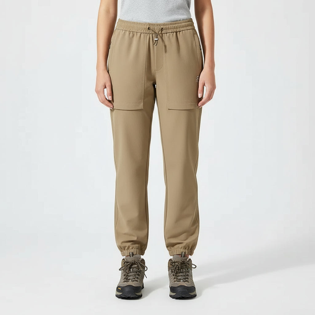 Pantalon Randonnée Femme Cargo – Multi-Poches & Anti-Vent - vue 1