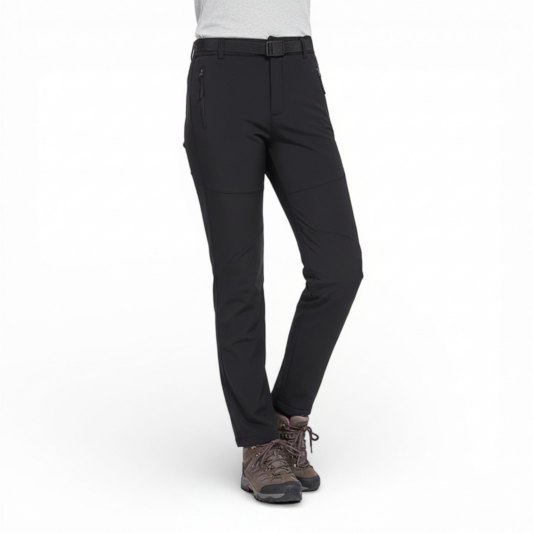Pantalon de Randonnée Femme Polaire – Hiver & Protection Vent - vue 1