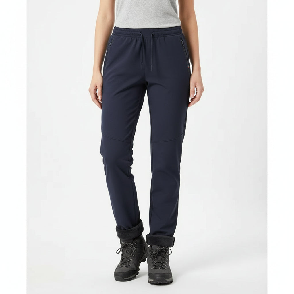 Pantalon Femme Randonnée Thermique – Doublure Polaire Confort - vue 1