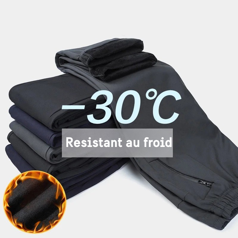 Pantalon Femme Randonnée Thermique – Doublure Polaire Confort - vue 3