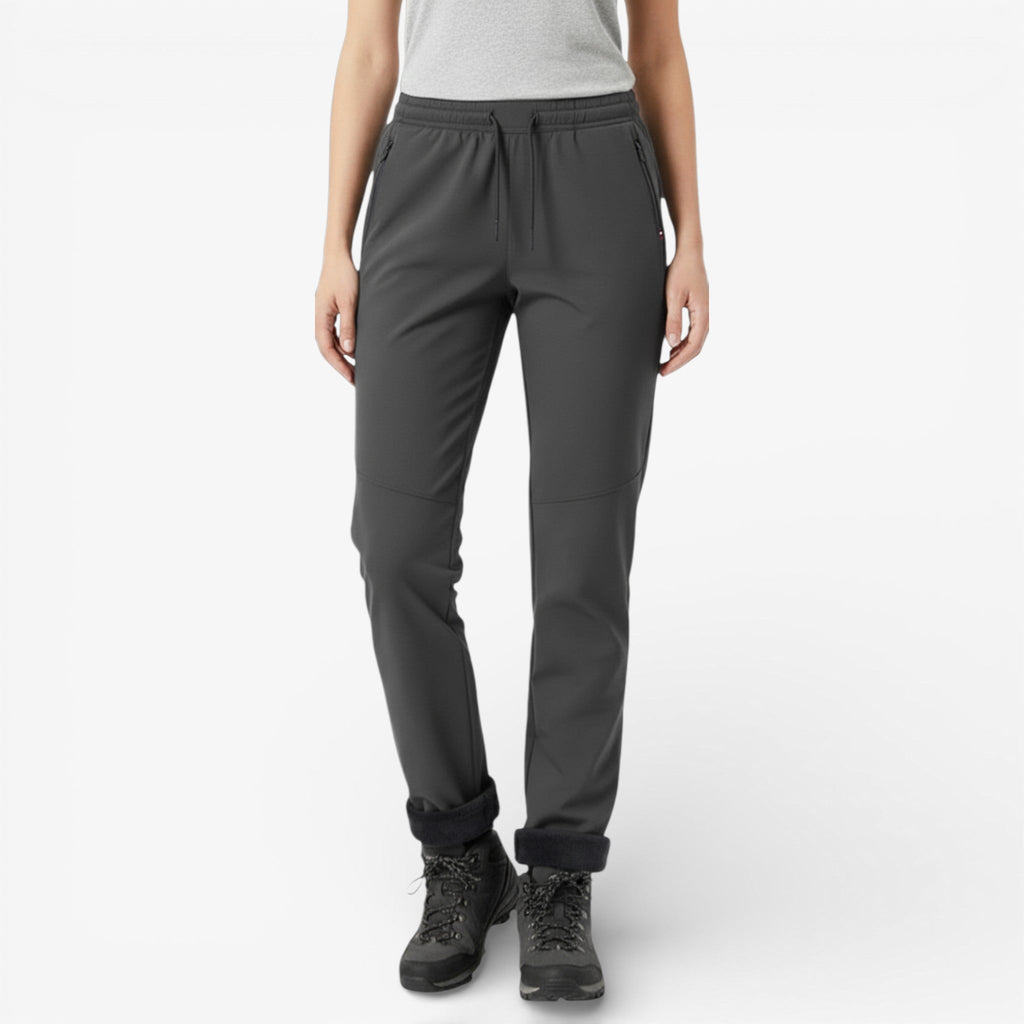 Pantalon Femme Randonnée Thermique – Doublure Polaire Confort - vue 4