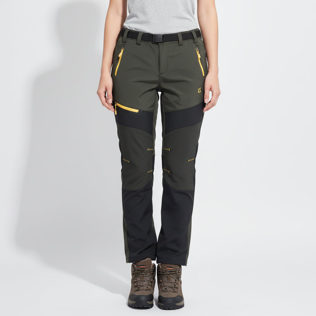 Pantalon de Randonnée Femme Chaud – Polaire & Déperlant - vue 1
