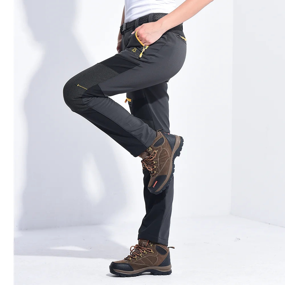 Pantalon de Randonnée Femme Chaud – Polaire & Déperlant - vue 5