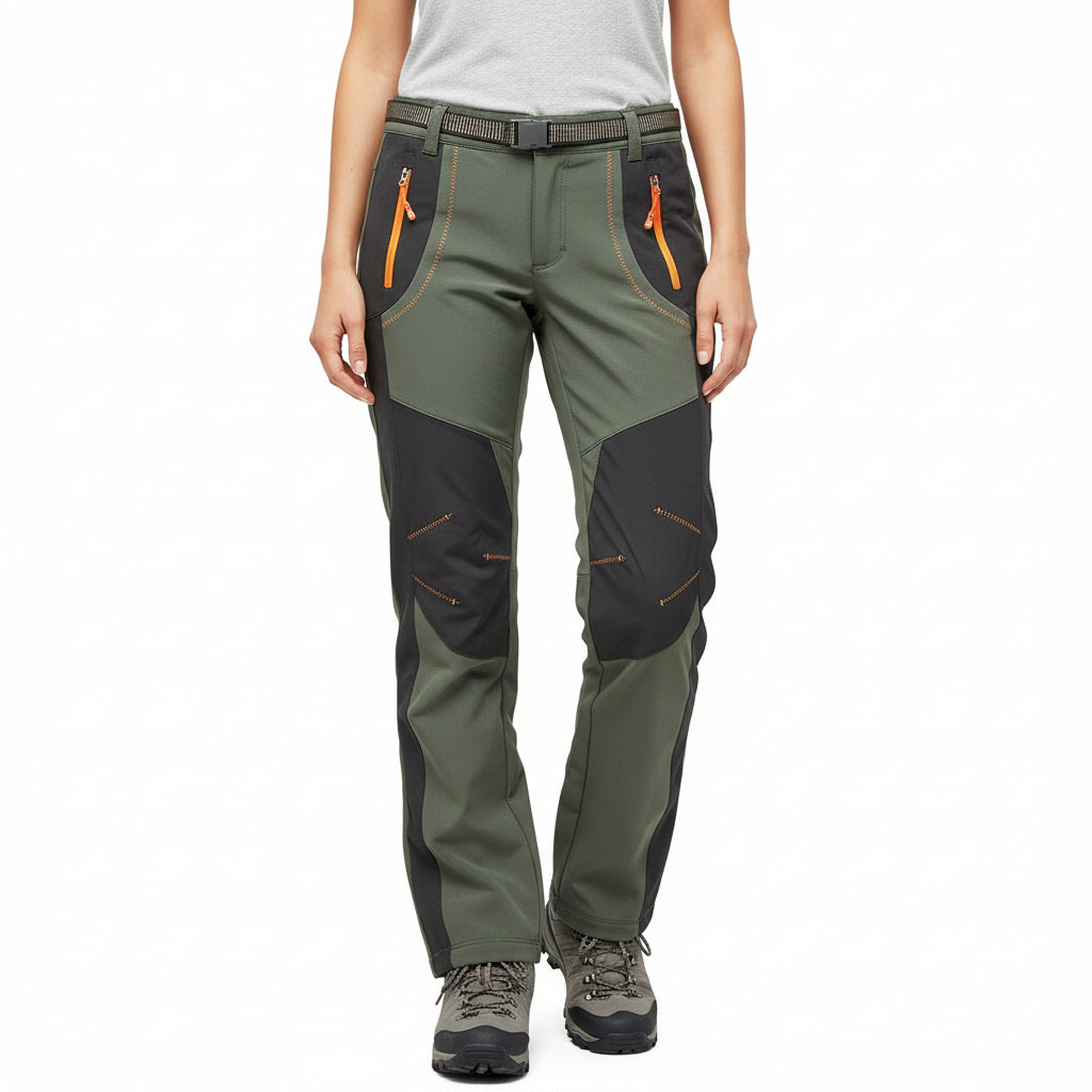 Pantalon Randonnée Femme Neige – Polaire, Coupe-Vent & Étanche - vue 1
