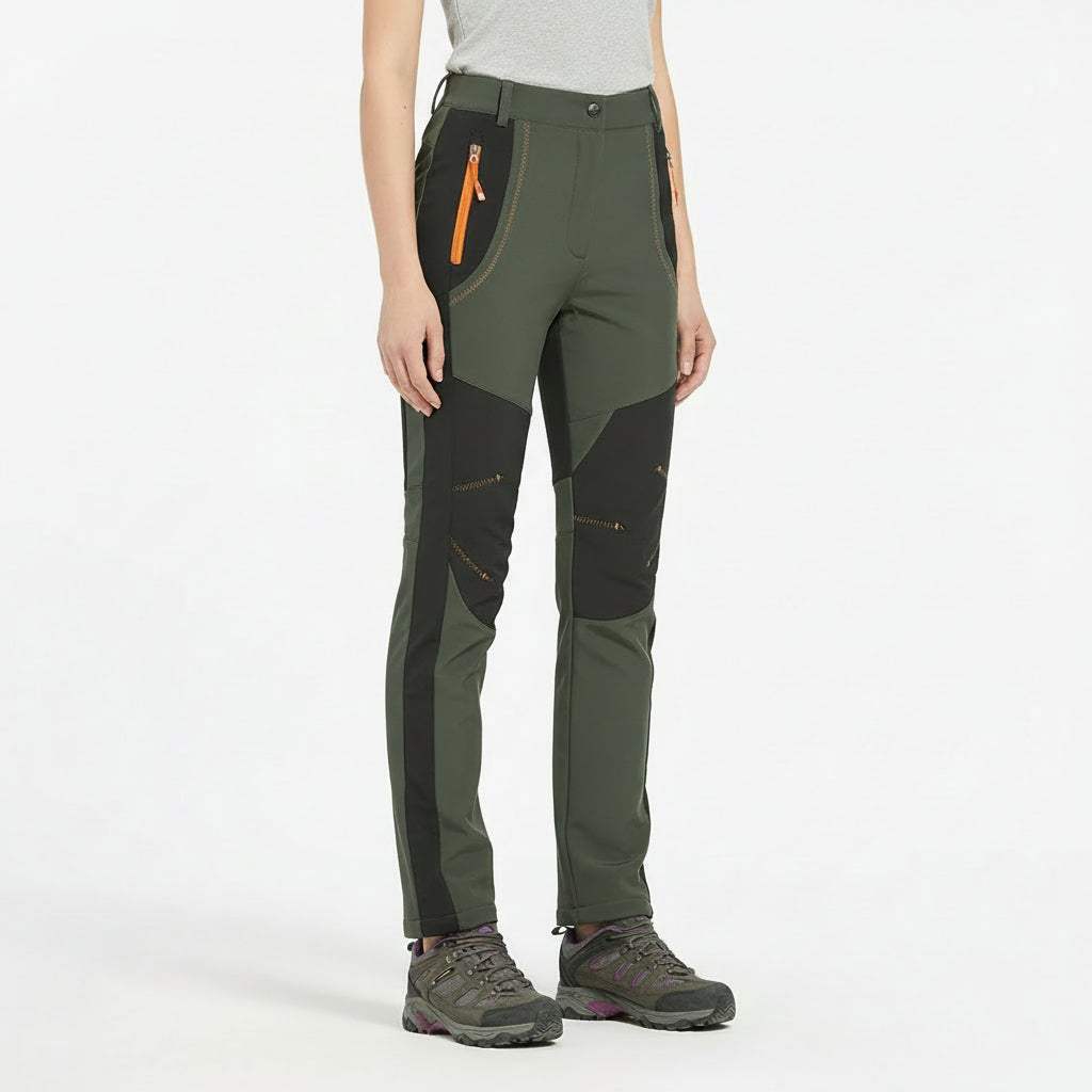 Pantalon Randonnée Femme Neige – Polaire, Coupe-Vent & Étanche - vue 2