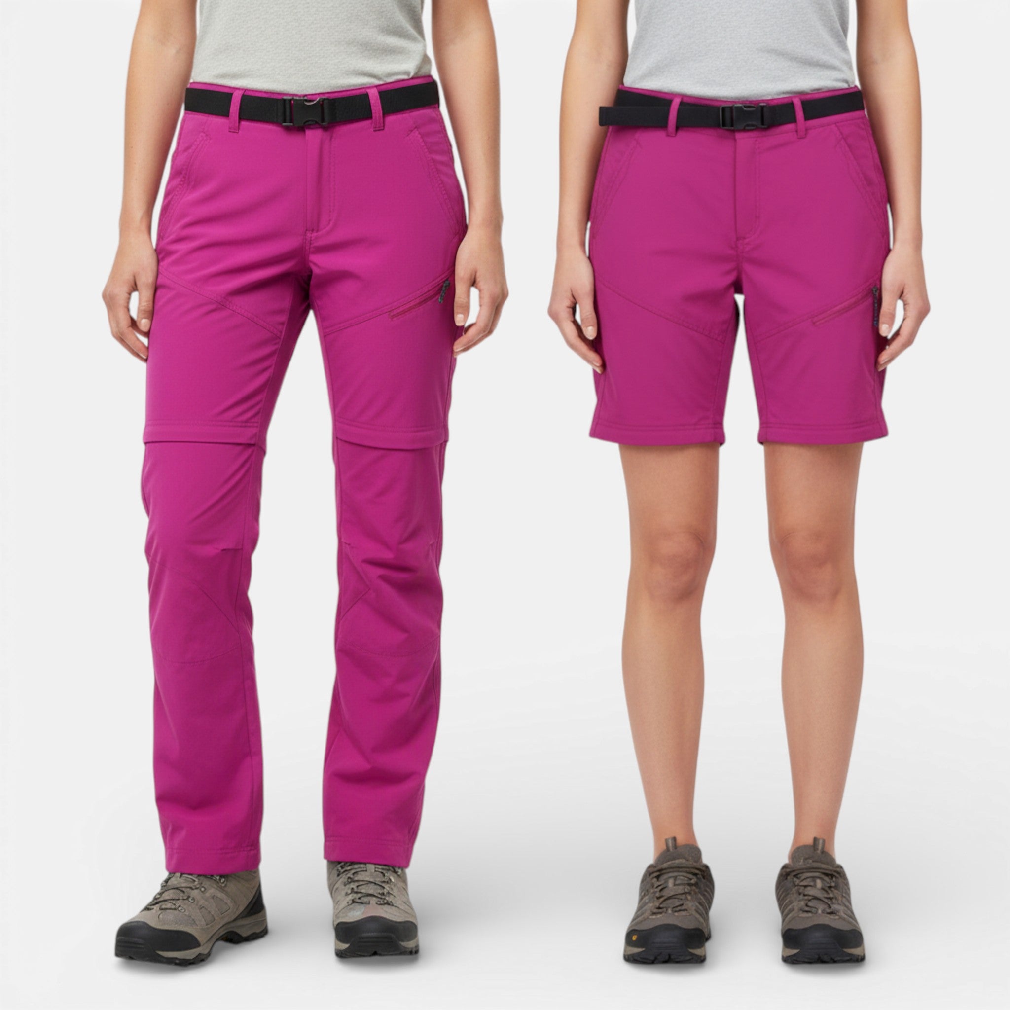 Pantalon de Randonnée Femme Convertible – Zip-Off & Séchage Rapide - vue 1