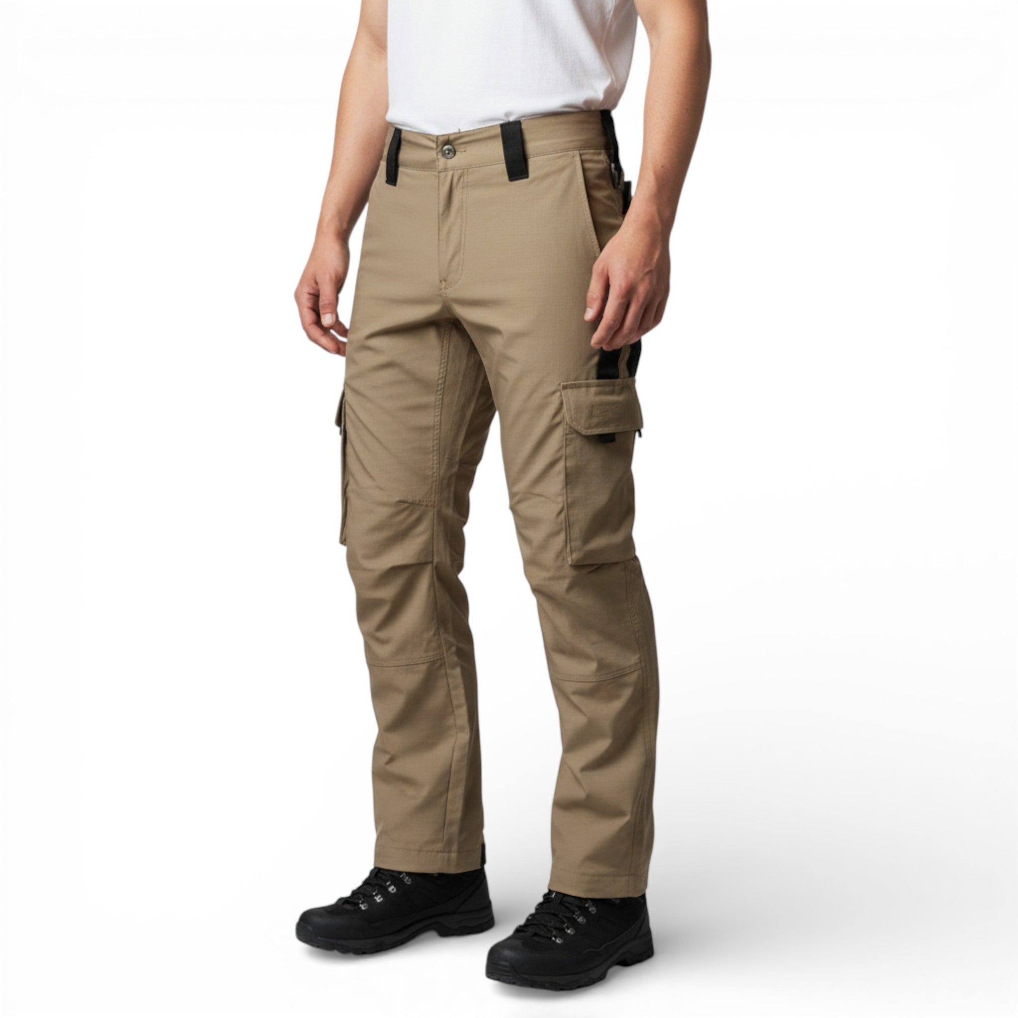 Pantalon Homme Randonnée Tactique – Multi-Poches & Imperméable - vue 2