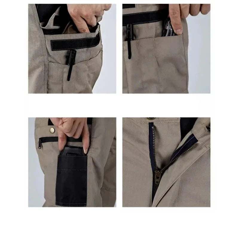 Pantalon Homme Randonnée Tactique – Multi-Poches & Imperméable - vue 5