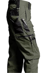 Pantalon Homme Randonnée Tactique – Multi-Poches & Imperméable - vue 7