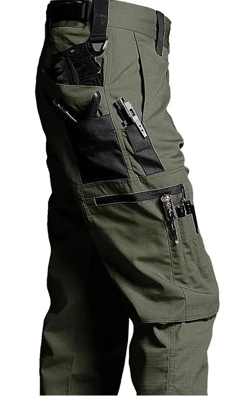 Pantalon Homme Randonnée Tactique – Multi-Poches & Imperméable - vue 7
