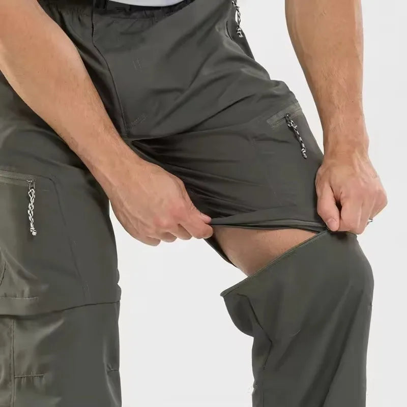 Pantalon Homme Randonnée Convertible – Short Zip 2 en 1 - vue 4