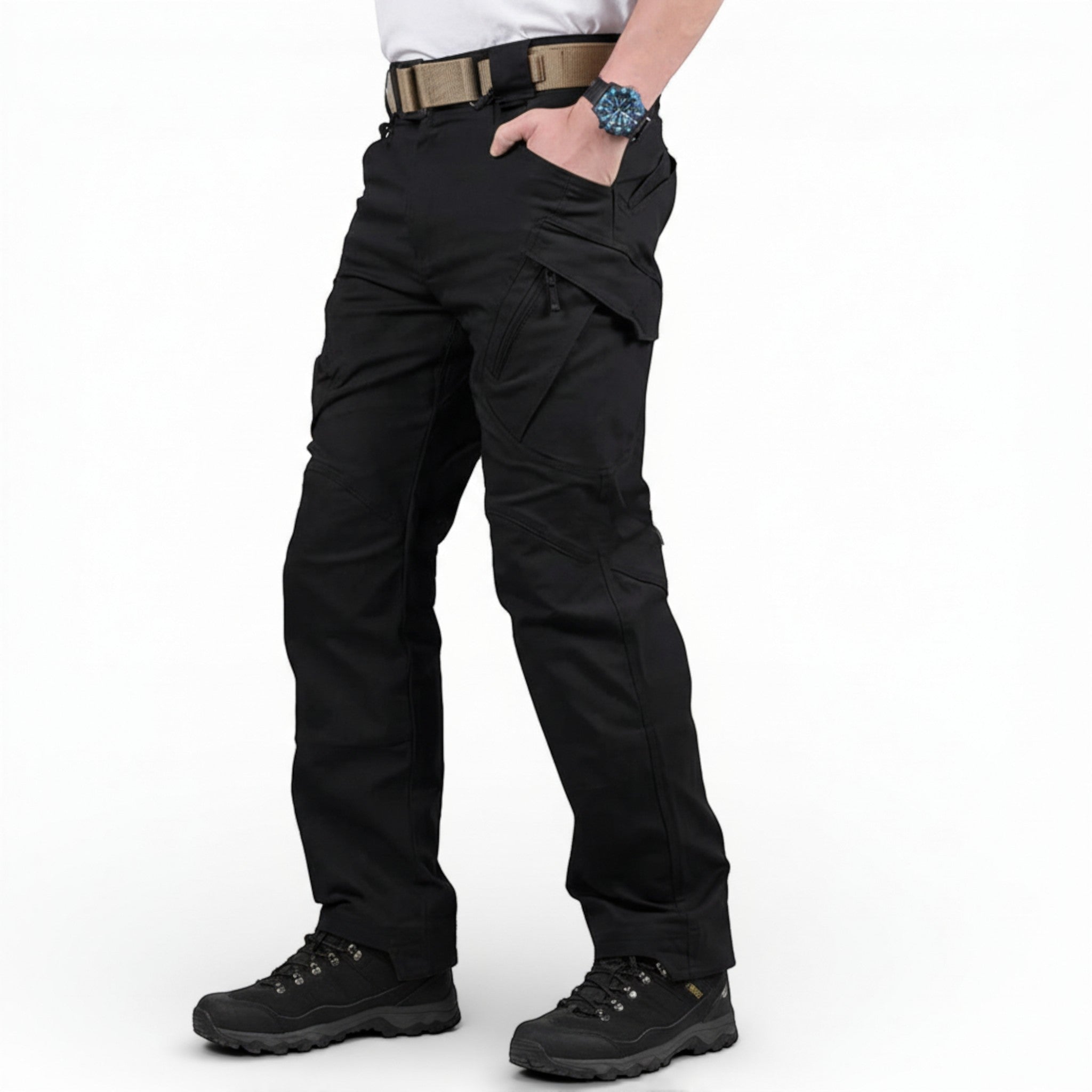 Pantalon Randonnée Homme Tactique – Robuste & Déperlant - vue 4