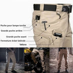 Pantalon Randonnée Homme Tactique – Robuste & Déperlant - vue 8