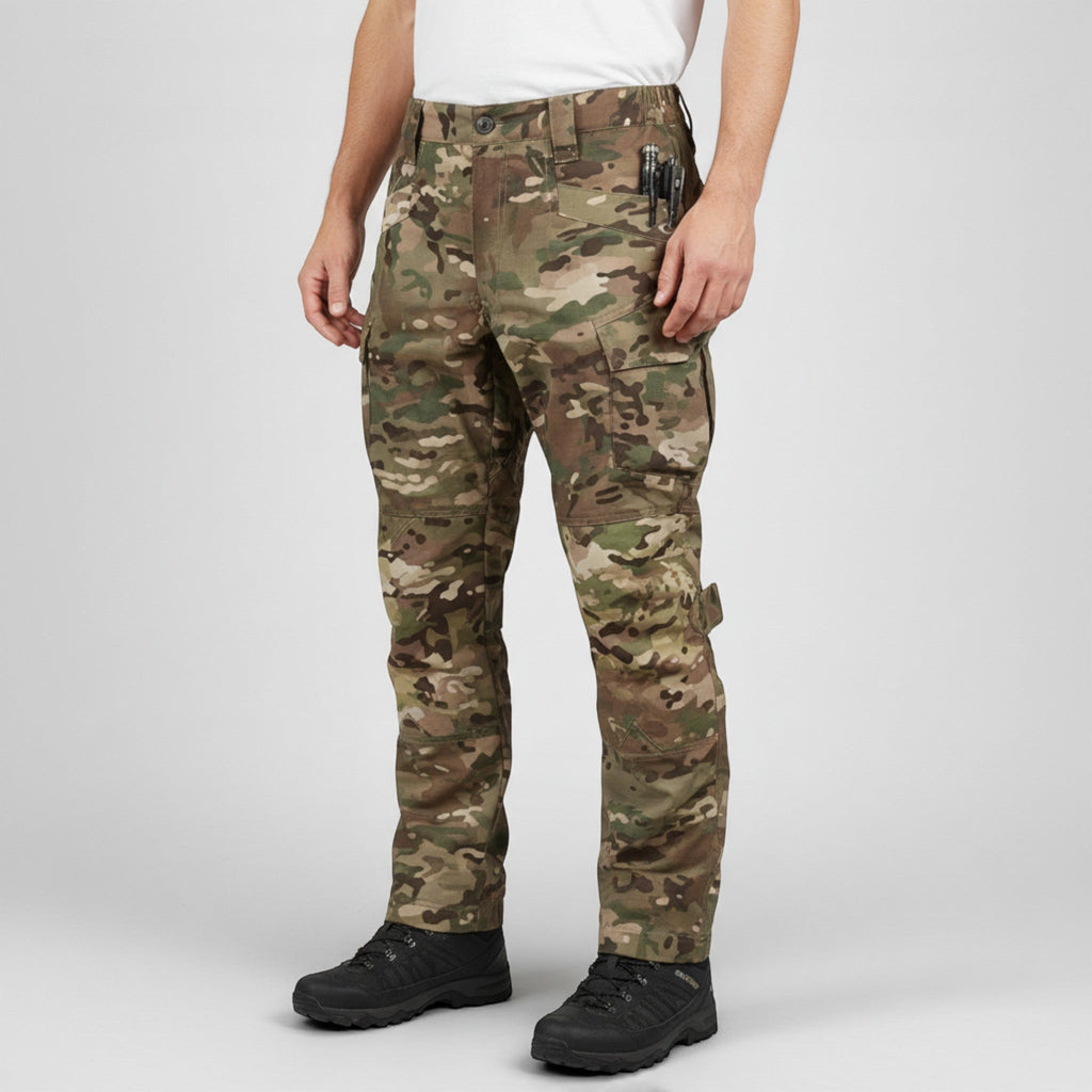 Pantalon Homme Randonnée Renforcé – Tactique & Résistant - vue 1
