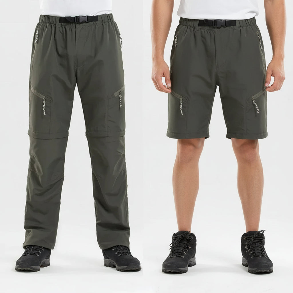 Pantalon de Randonnée Homme Convertible – Zip-Off & Séchage Rapide - vue 1