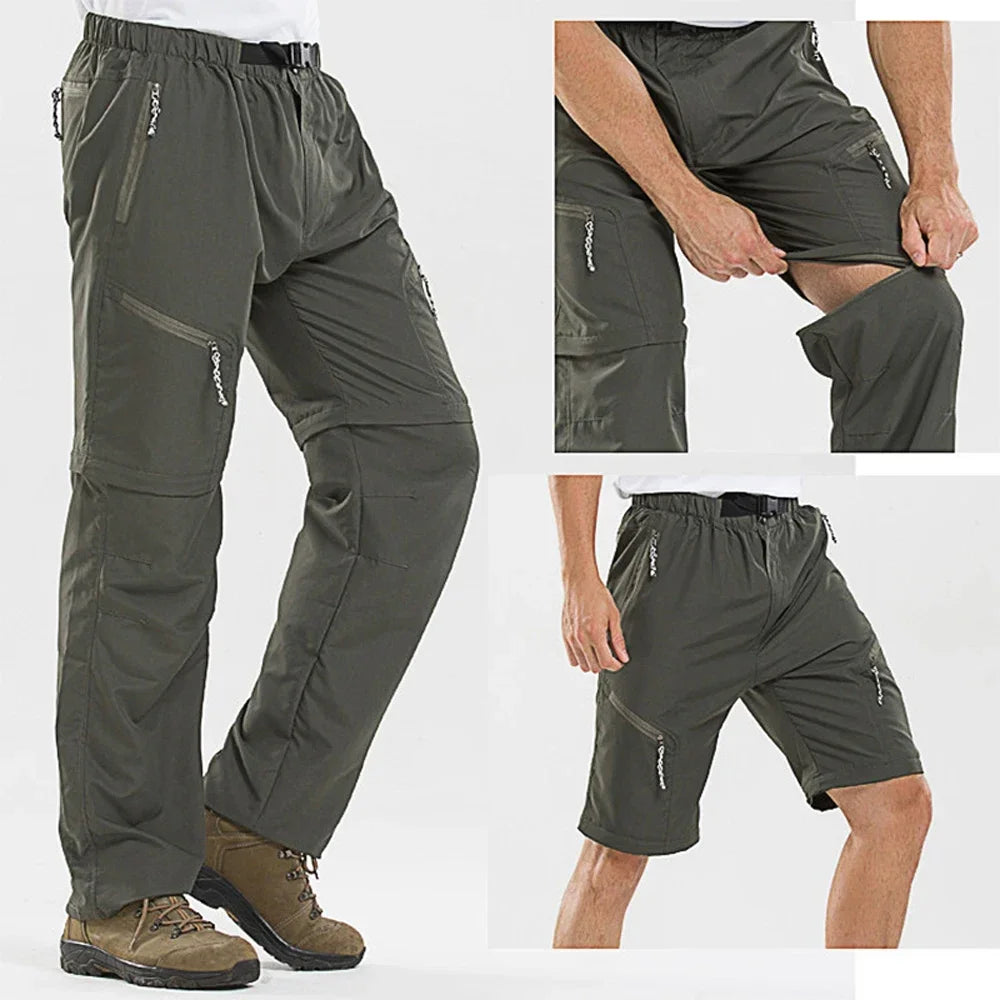 Pantalon de Randonnée Homme Convertible – Zip-Off & Séchage Rapide - vue 4