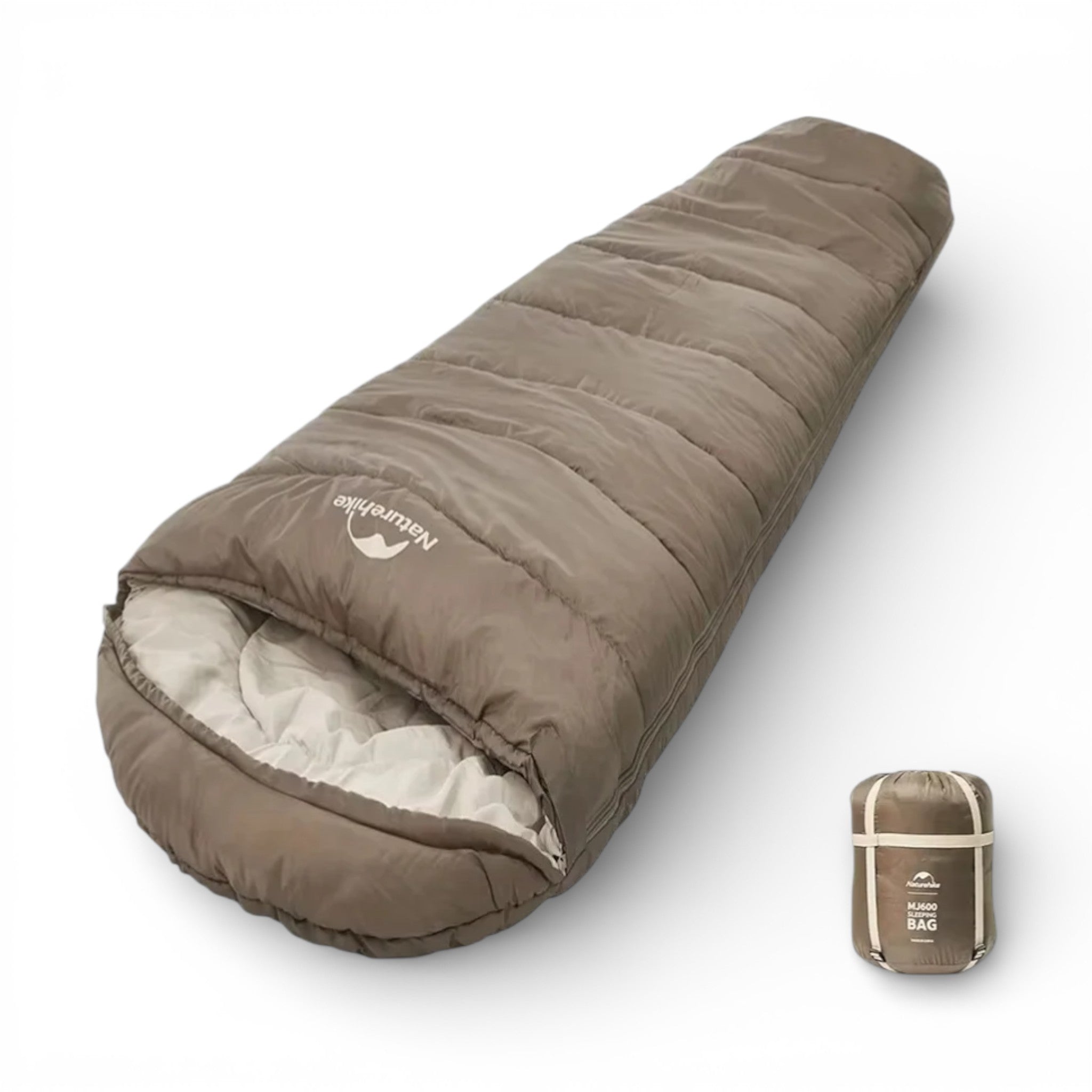 Sac de Couchage Hiver MJ600 -12°C – Sarcophage Chaud & Compact - vue 1