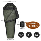 Sac de Couchage 4 Saisons -3°C – Momie Chaude pour Bivouac - vue 2
