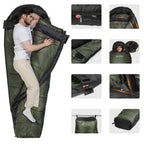 Sac de Couchage 4 Saisons -3°C – Momie Chaude pour Bivouac - vue 3