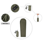 Sac de Couchage Ultraléger 128 g – Doublure Randonnée & Voyage - vue 5