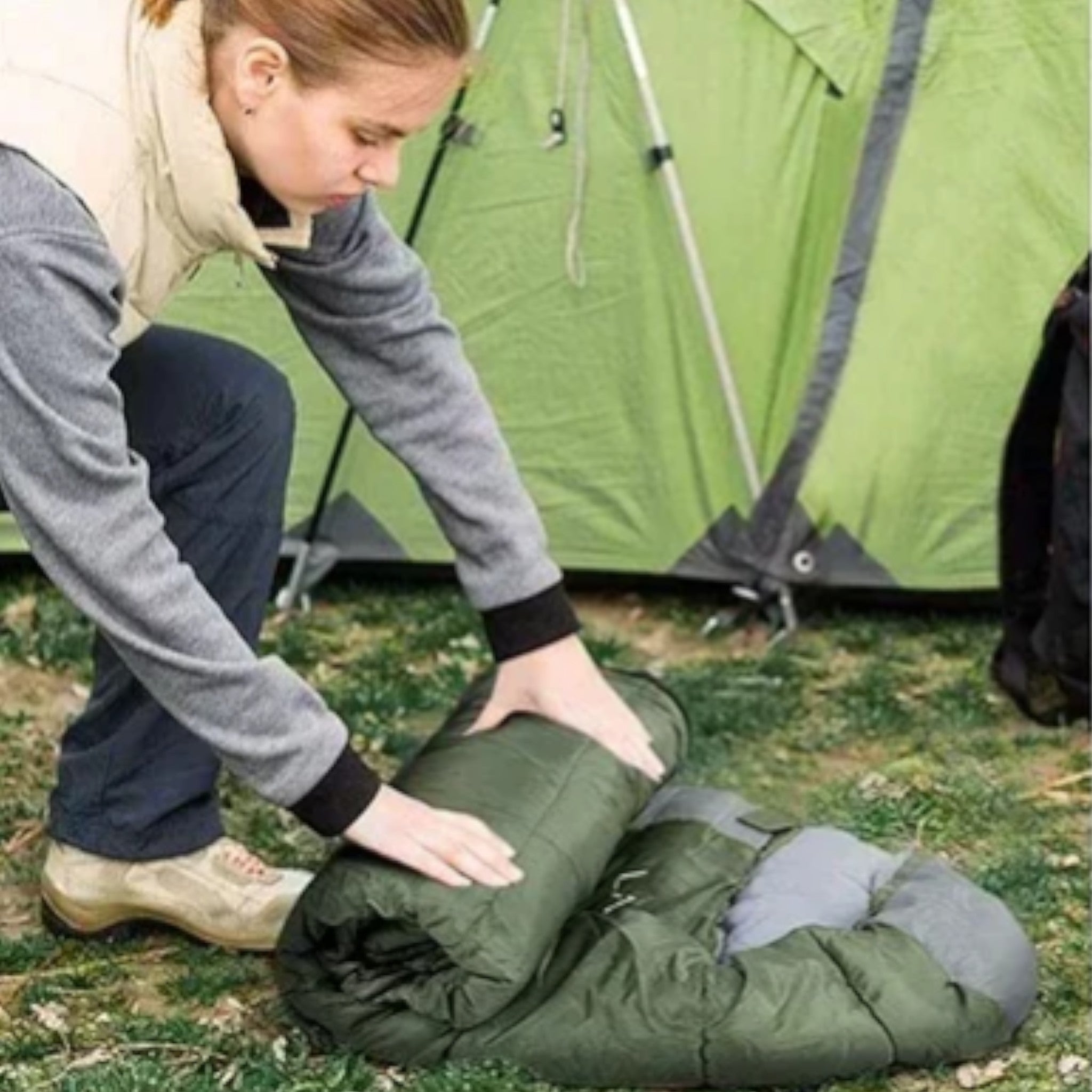 Sac de Couchage 3 Saisons Imperméable – Léger & Compact - vue 6