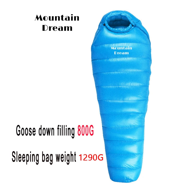 Sac de Couchage -20°C Duvet d’Oie – Forme Momie Hiver - vue 6
