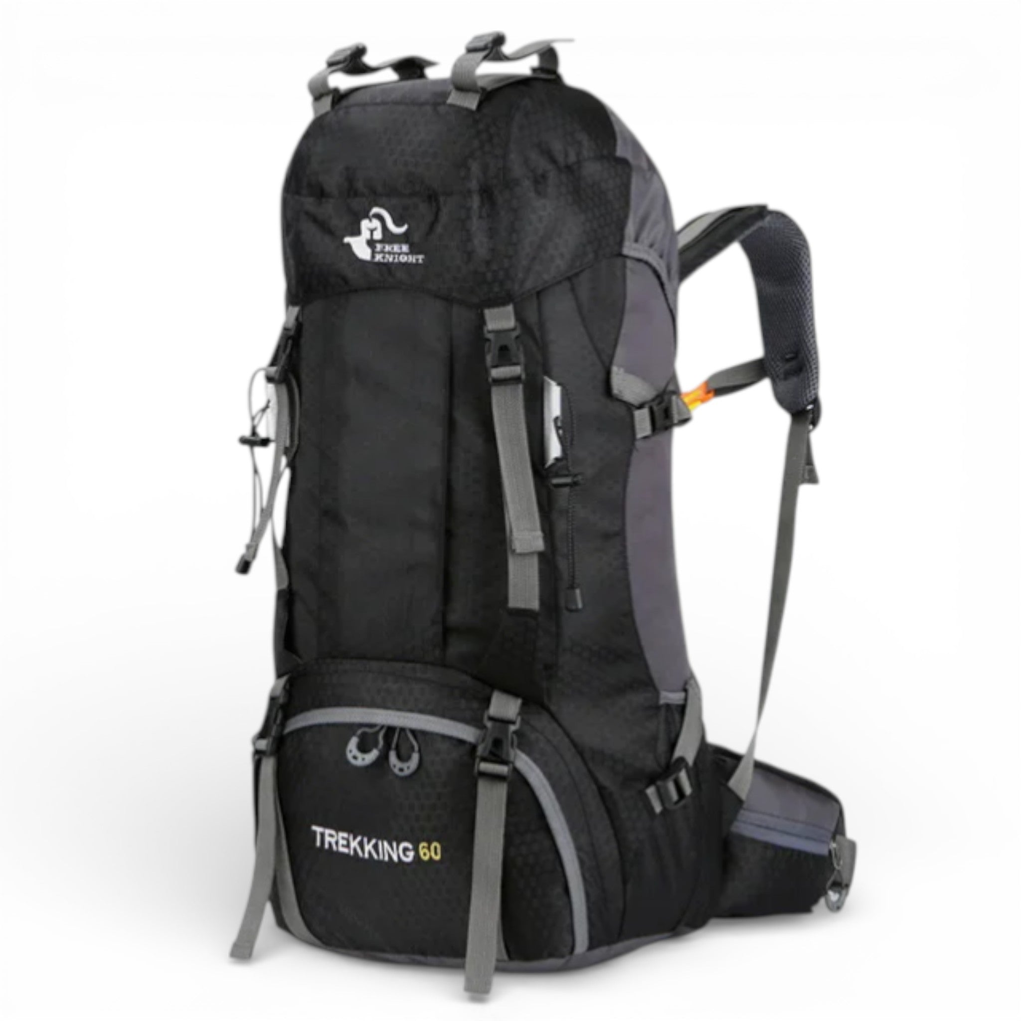 Sac à Dos Randonnée 60L Imperméable – Camping 2 à 5 Jours - vue 1
