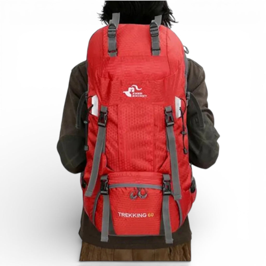 Sac à Dos Randonnée 60L Imperméable – Camping 2 à 5 Jours - vue 10