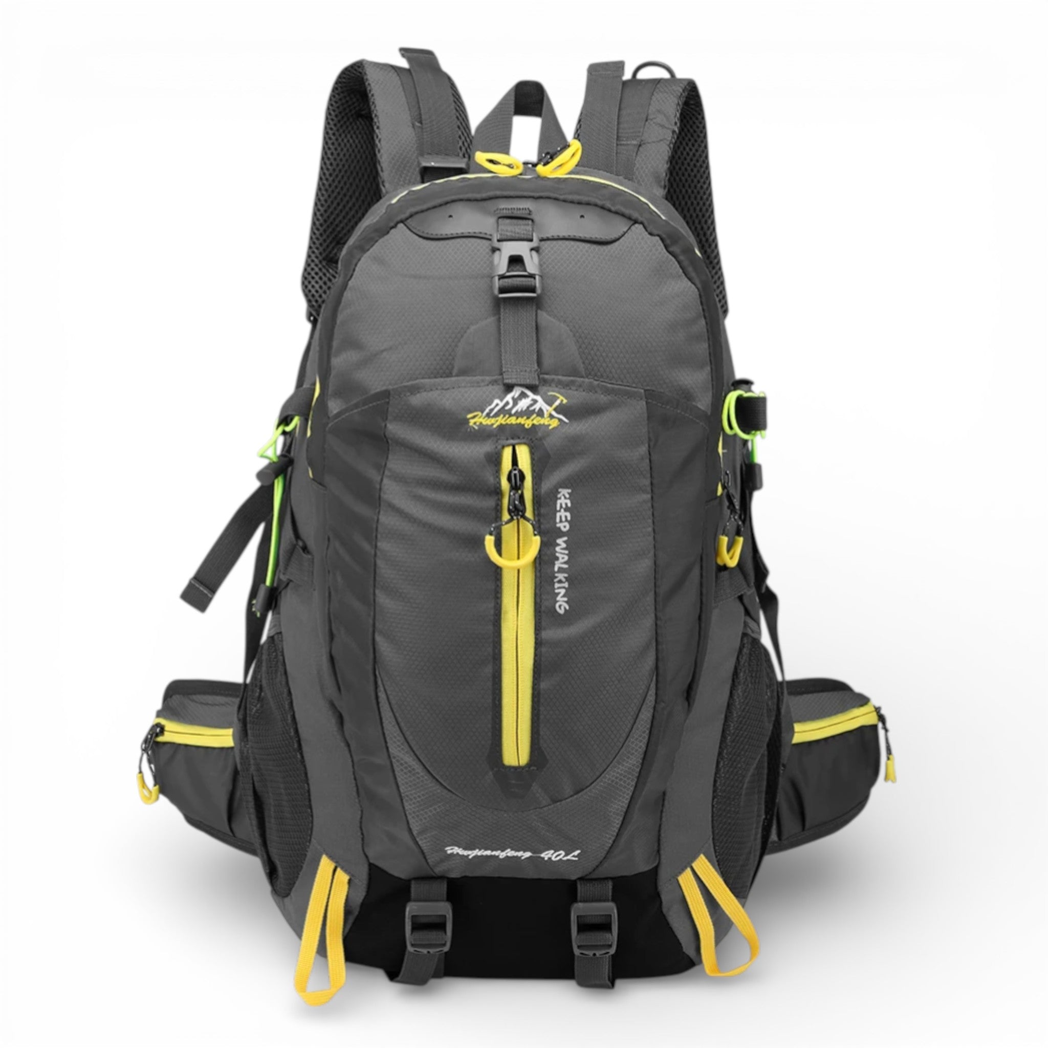 Sac à Dos Randonnée 40L Déperlant – Escalade & Voyage - vue 2