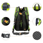 Sac à Dos Randonnée 40L Déperlant – Escalade & Voyage - vue 9