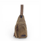 Sac Bandoulière en Toile – Compact, Rétro & Randonnée - vue 1