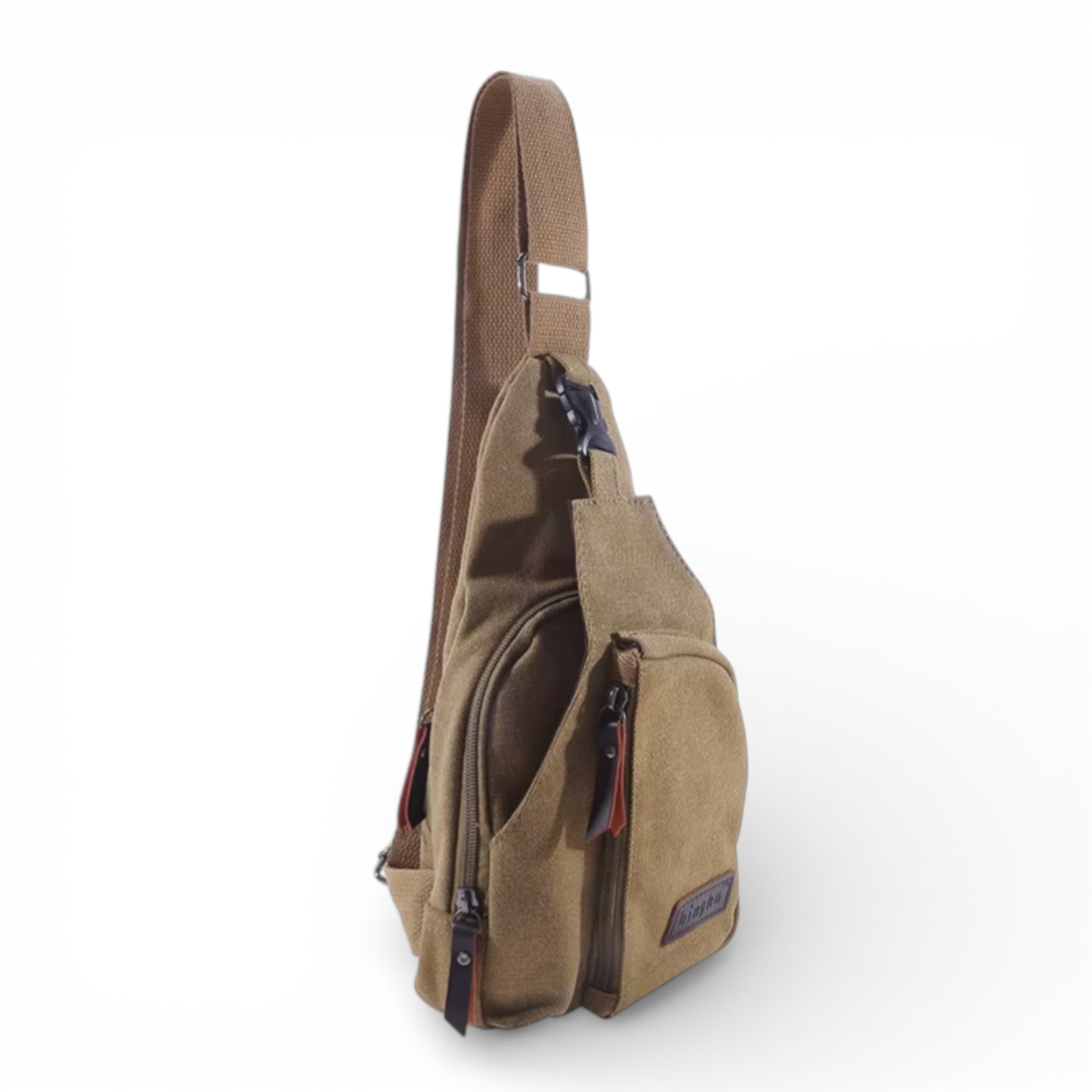 Sac Bandoulière en Toile – Compact, Rétro & Randonnée - vue 3