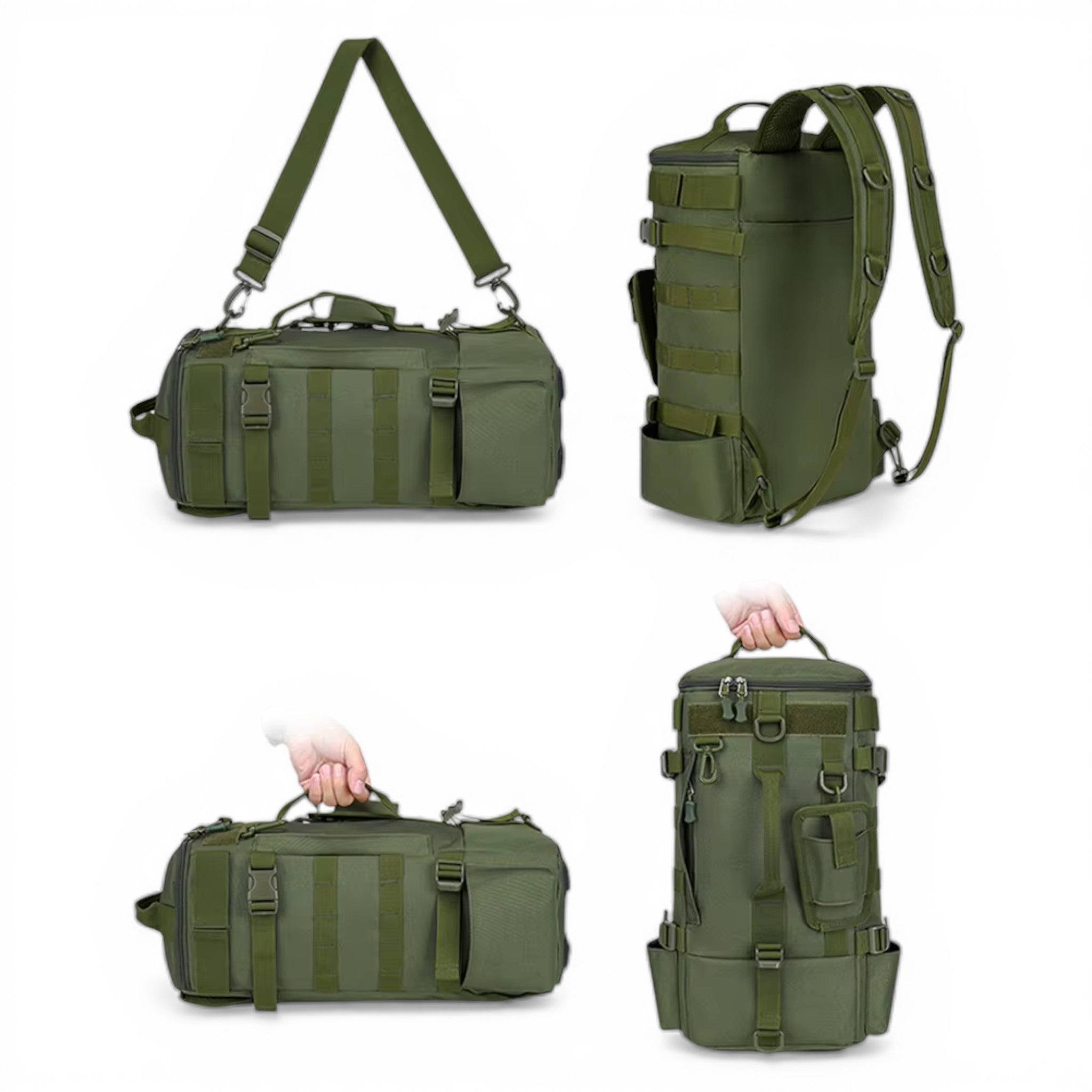 Sac à Dos Randonnée Pêche – Grande Capacité & Multifonction - vue 2