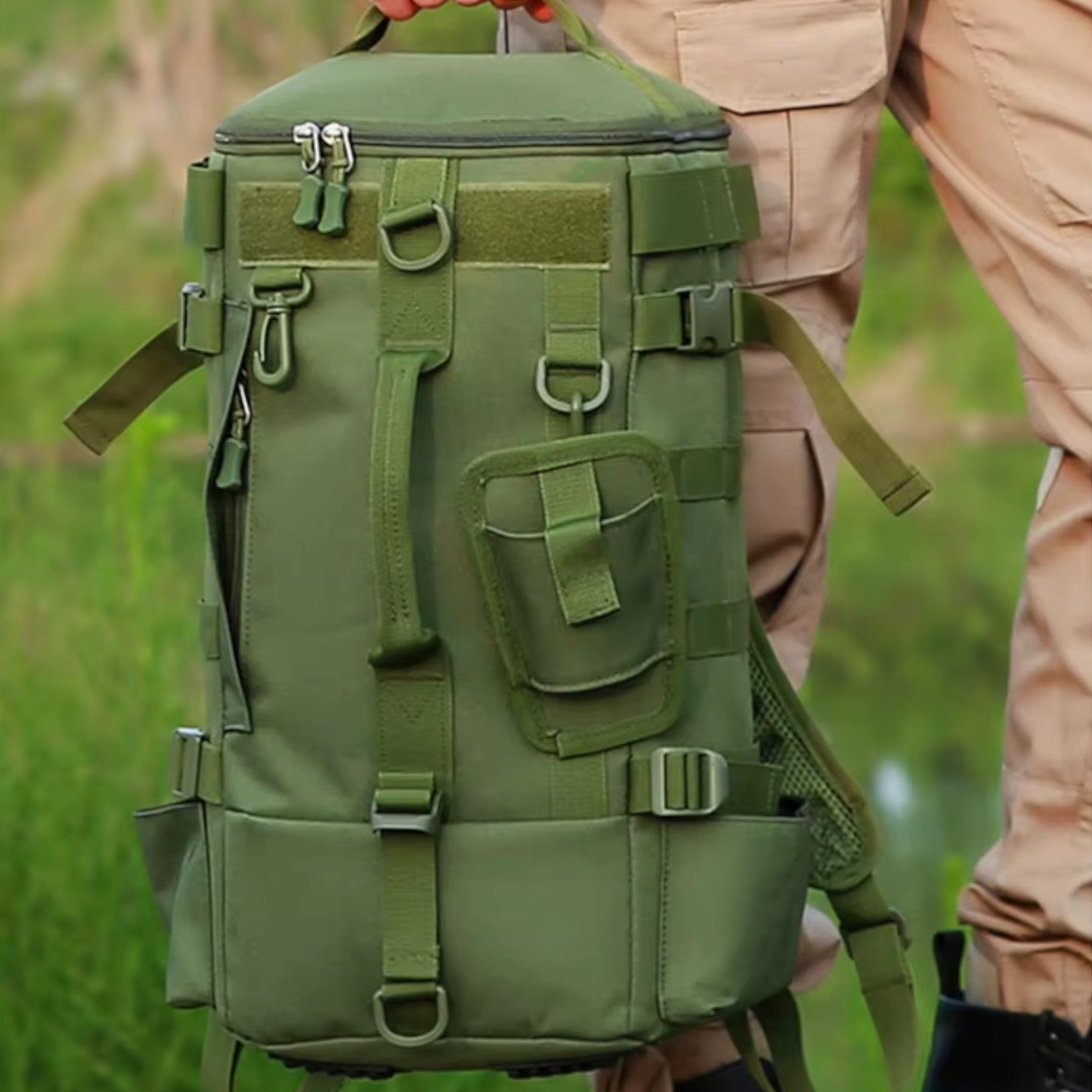 Sac à Dos Randonnée Pêche – Grande Capacité & Multifonction - vue 10