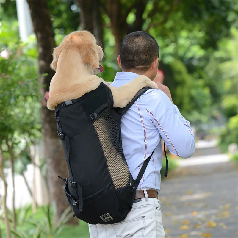 Sac à Dos de Transport Animal – Nylon Respirant & Randonnée - vue 2