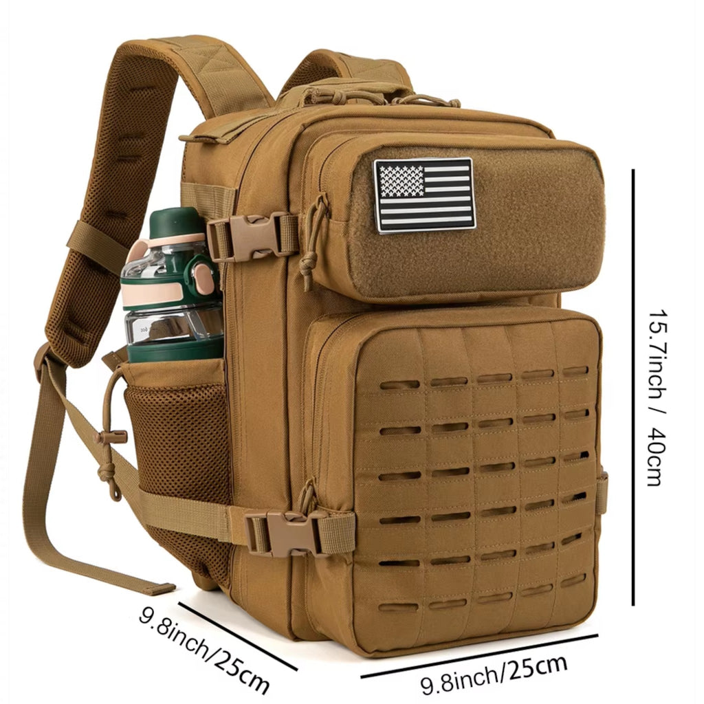 Sac à Dos Tactique 25L Randonnée – Compact & Résistant - vue 7