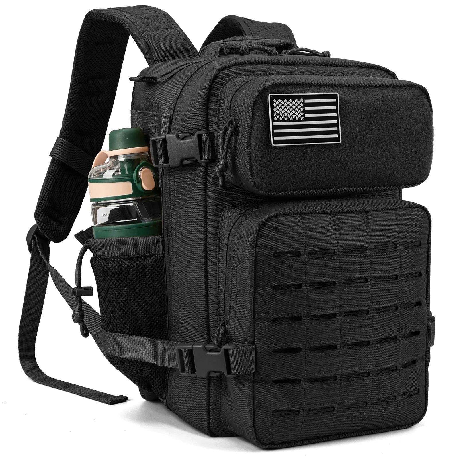 Sac à Dos Tactique 25L Randonnée – Compact & Résistant - vue 8
