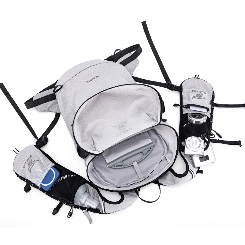 Sac à Dos Randonnée 15L Ultraléger – Nylon Déperlant 400 g - vue 2