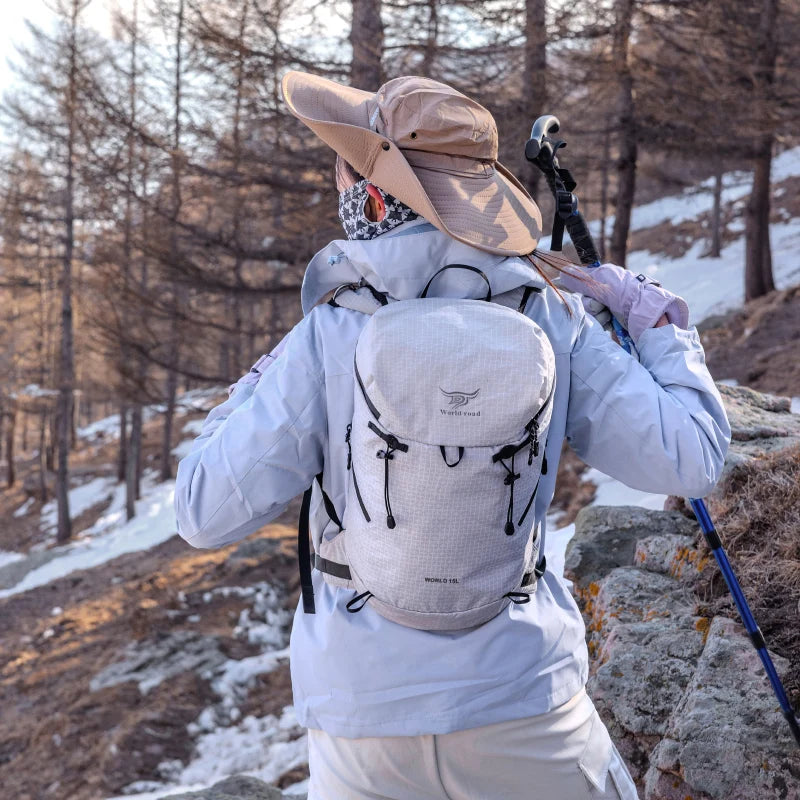 Sac à Dos Randonnée 15L Ultraléger – Nylon Déperlant 400 g - vue 4