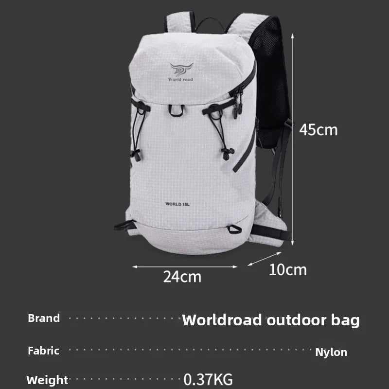 Sac à Dos Randonnée 15L Ultraléger – Nylon Déperlant 400 g - vue 5