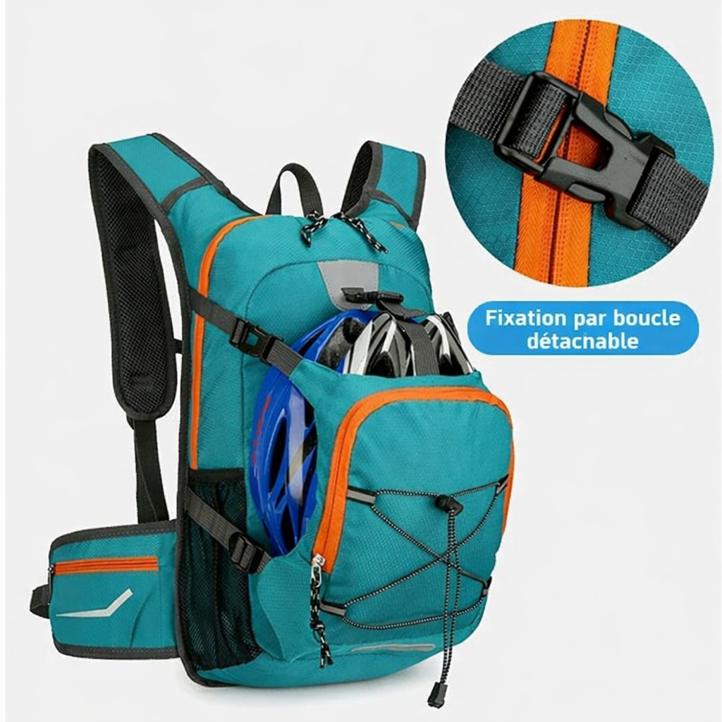 Sac à Dos Randonnée 20L Réfléchissant – Vélo & Course - vue 2
