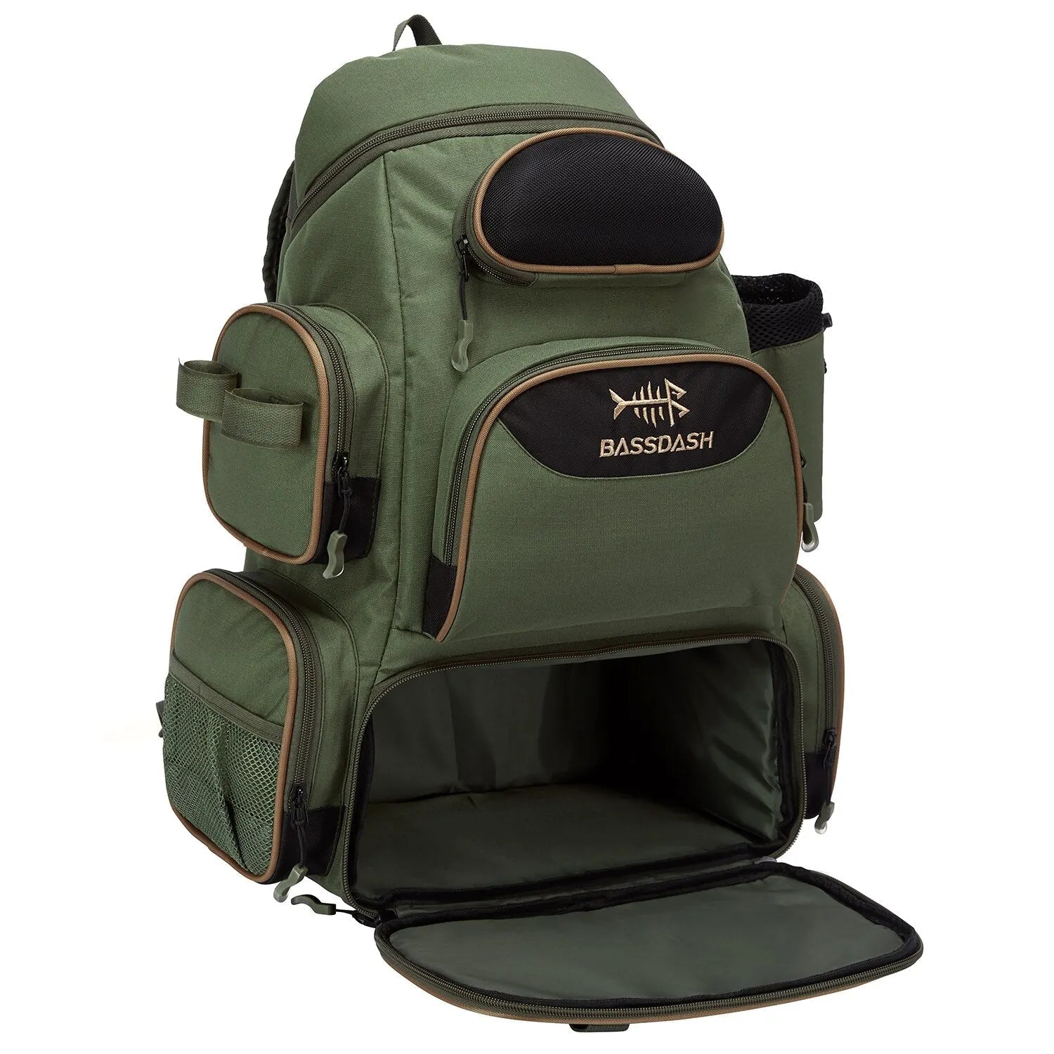 Sac à Dos Tactique Pêche & Randonnée – Polyester 600D - vue 1