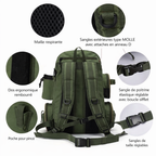 Sac à Dos Tactique Pêche & Randonnée – Polyester 600D - vue 3