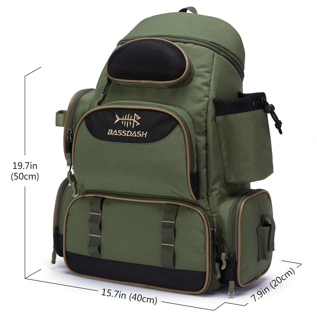 Sac à Dos Tactique Pêche & Randonnée – Polyester 600D - vue 5