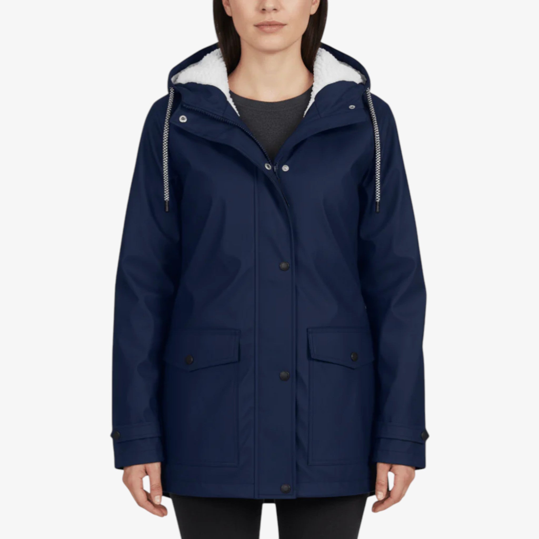 Veste Randonnée Femme Parka – Capuche & Doublure Polaire - vue 8