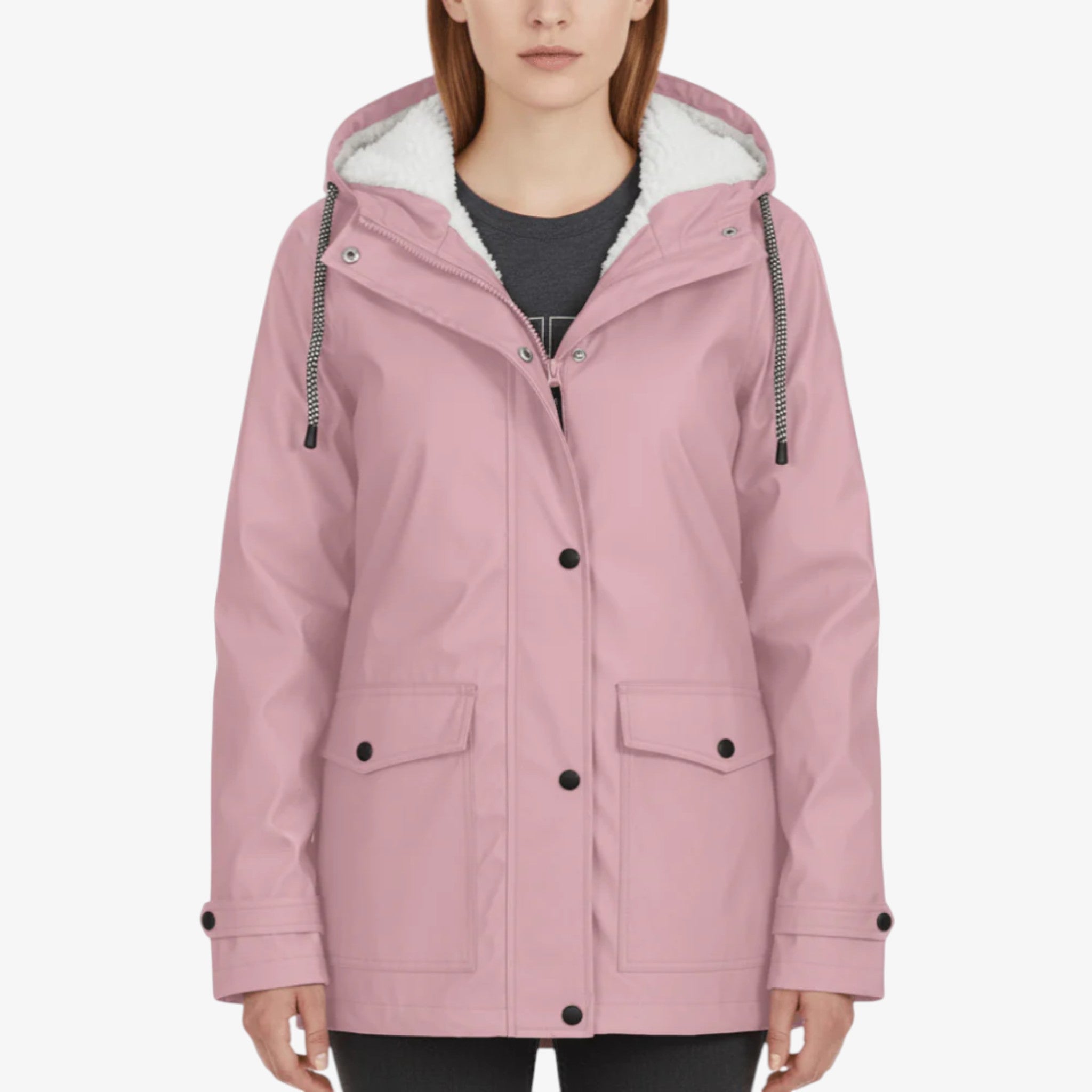 Veste Randonnée Femme Parka – Capuche & Doublure Polaire - vue 14
