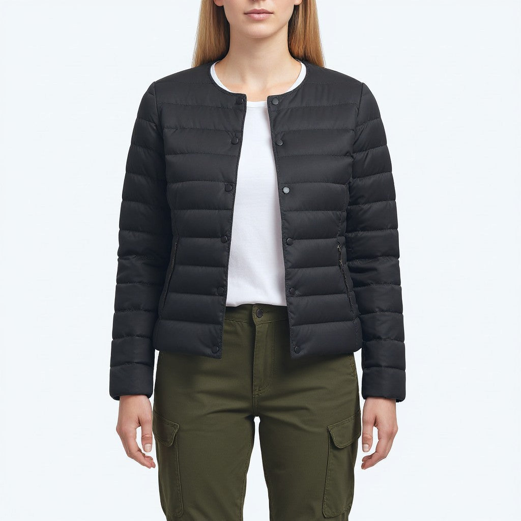 Veste Randonnée Femme Doudoune Matelassée – Légère & Coupe-Vent - vue 1