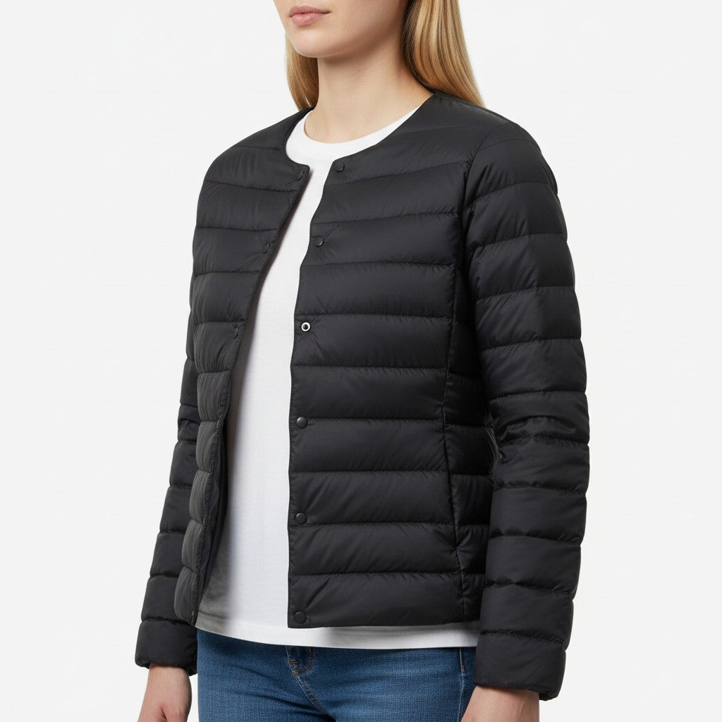 Veste Randonnée Femme Doudoune Matelassée – Légère & Coupe-Vent - vue 3