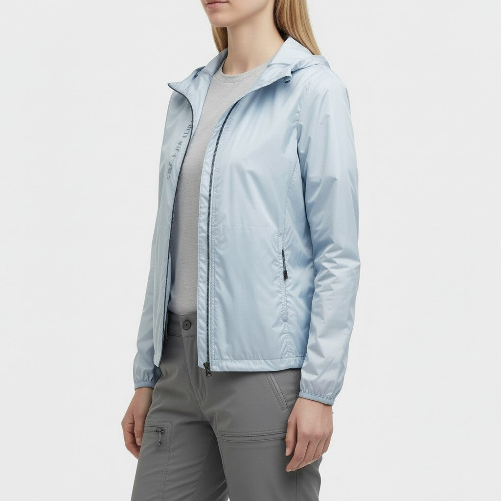 Veste de Randonnée Femme Coupe-Vent – Ultra Légère - vue 2